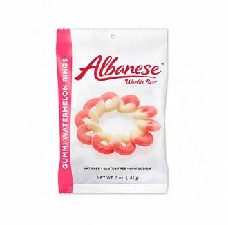 

Желейные конфеты Albanese Gummi Watermelon Rings, 141 г