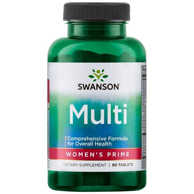 

Swanson Multi Women's Prime мультивитаминный комплекс для женщин, 90 таб.