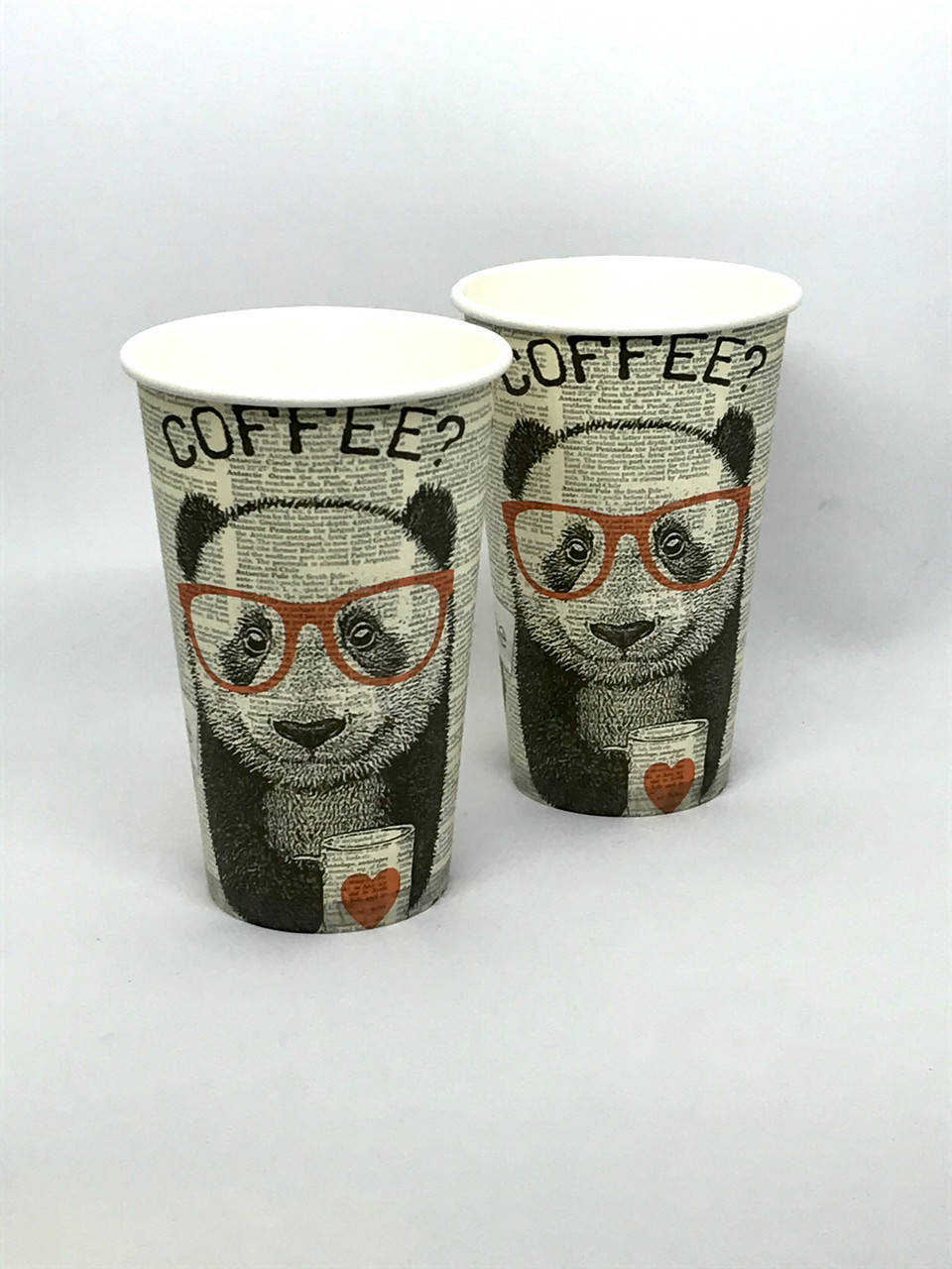 

Стаканы бумажные 500мл 50шт /уп ПАНДА (20 уп/ящ) (кр-90)