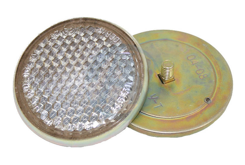 

Катафот круглый на гайке белый