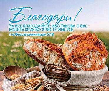 

Открытка карточка "Благодари!"