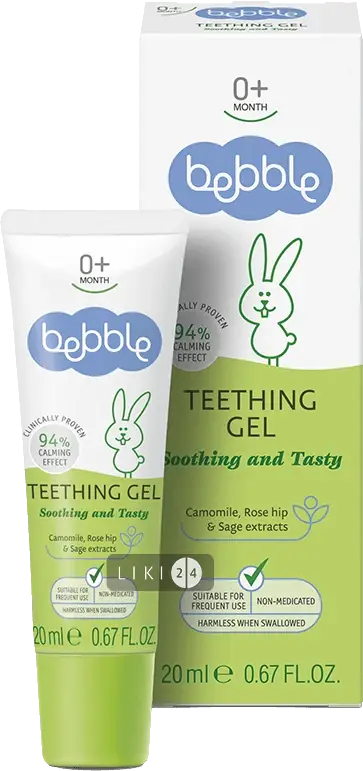 

Гель для зубов Bebble детский, 20 мл