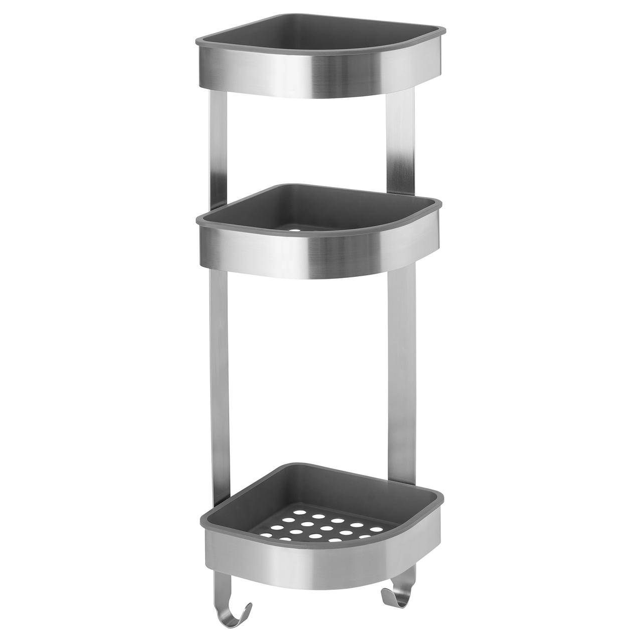 

Полка у ванну кутова полка угловая 304.089.79 IKEA, BROGRUND