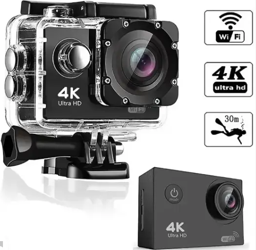

Экшн камера, 4К Wi-Fi Ultra HD с Аква бокс спортивная камера