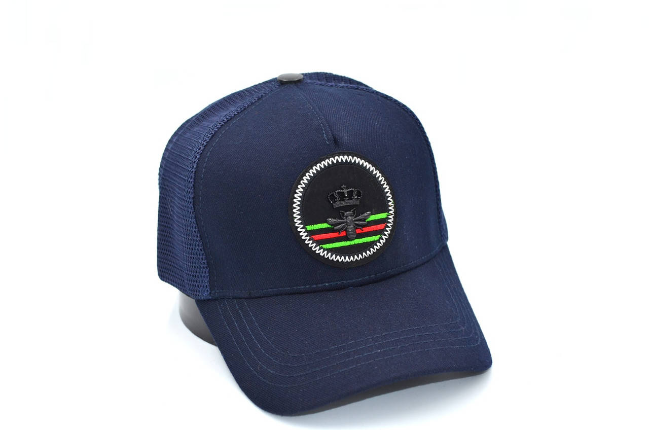 

Бейсболка тракер сетка Classic Gucci (30419-15), Темно-синий