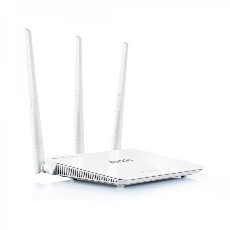 

Беспроводной маршрутизатор Tenda F3 (N300, 1*Wan, 3*Lan, 3 антенны по 5дБи)