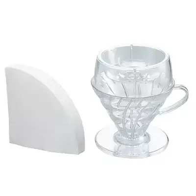 

Набор Харио V60 Drip-Assist Set пластик на 1-4 чашки PDA-1524-T