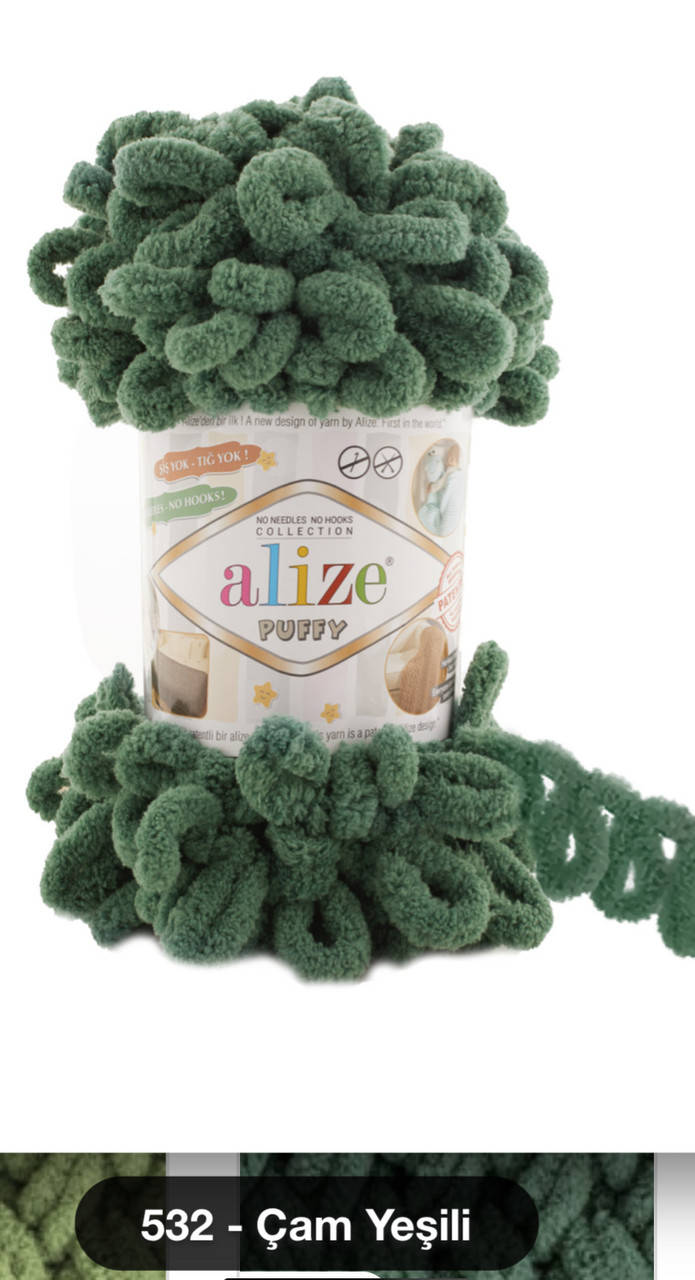 

Турецкая пряжа Alize Puffy