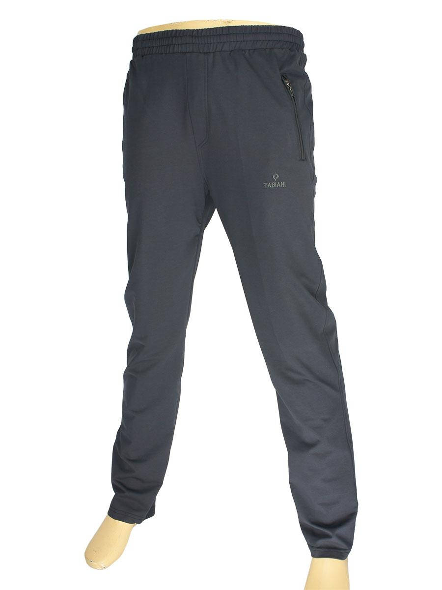 

Спортивные мужские брюки Fabiani 3780 в темно-сером цвете, Серый