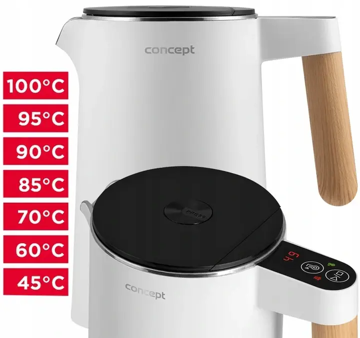 

Электрический чайник Concept RK3300 2200 Вт белый