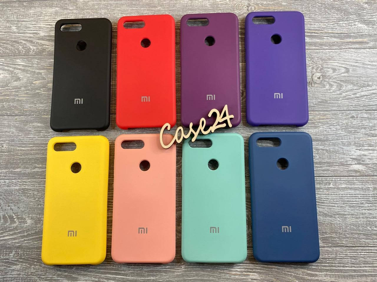 

Чехол Soft touch для Xiaomi Mi 8 Lite (8 цветов), Разные цвета