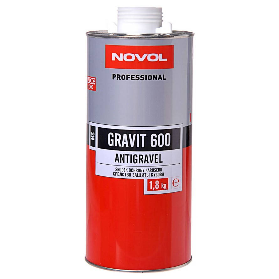 

Антигравийное покрытие Novol GRAVIT 600 MS 1.8 кг белое, Белый