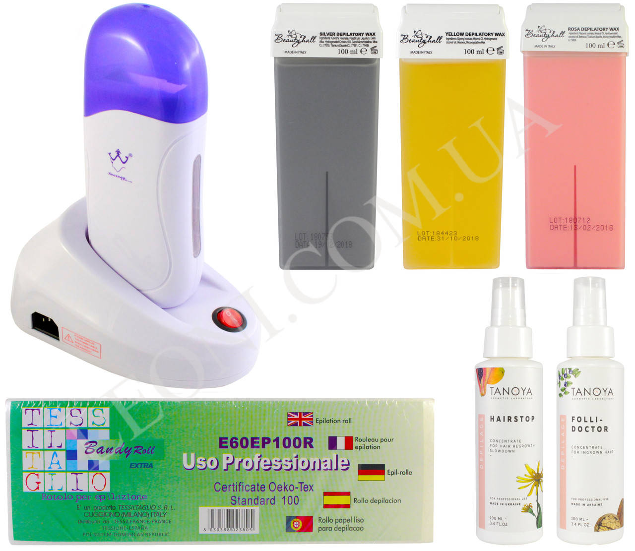 

Набор для депиляции с кассетным воскоплавом на базе Konsung WN 108-1A №1