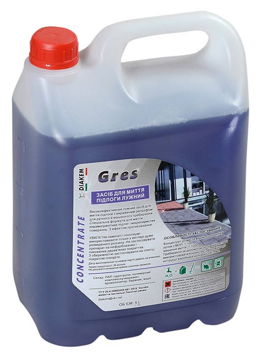 

Засіб для миття підлоги лужний "Gres" Diakem Italtek