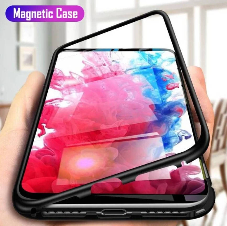 

Магнитный чехол Magnetic для Huawei P Smart Z два стекла (Разные цвета)
