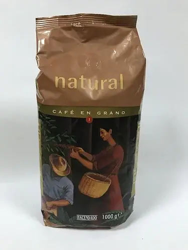 

Кофе в зернах Hacendado Natural 1000 г (Испания)