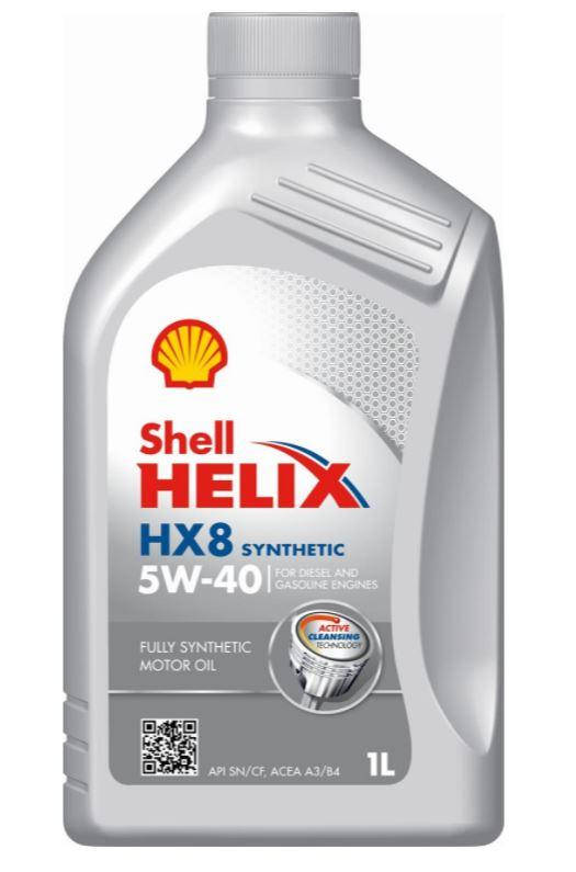 

Оригинальное моторное масло Shell Helix HX8 ECT 5W-40 1л. 550047772
