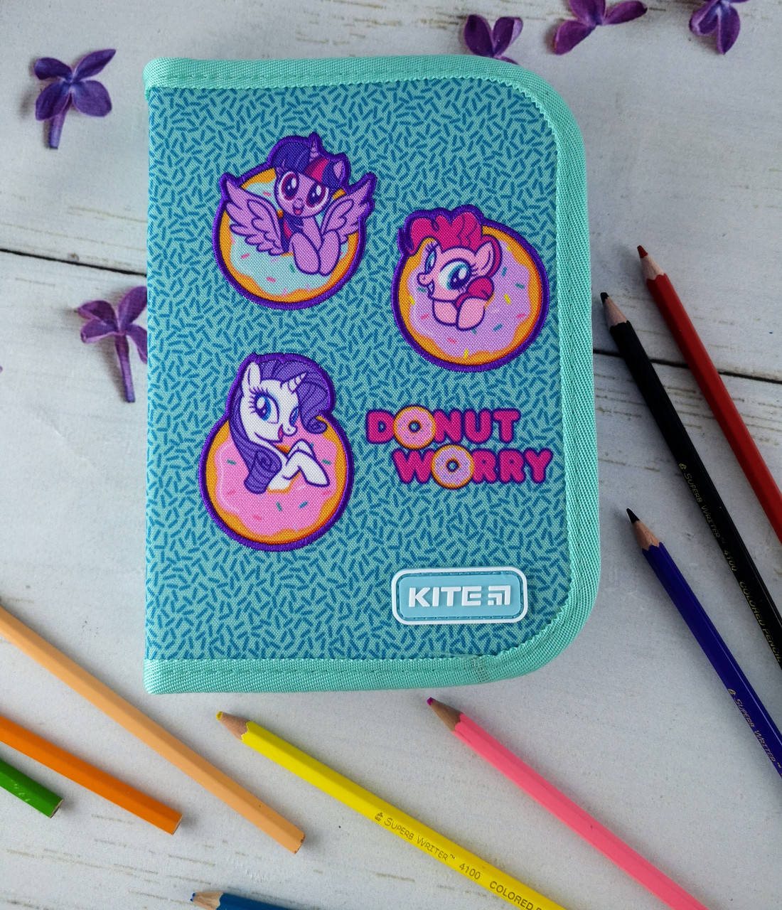 

Пенал Одинарный с 2 отворотами My Little Pony LP20-622 890Ф+ Kite Германия