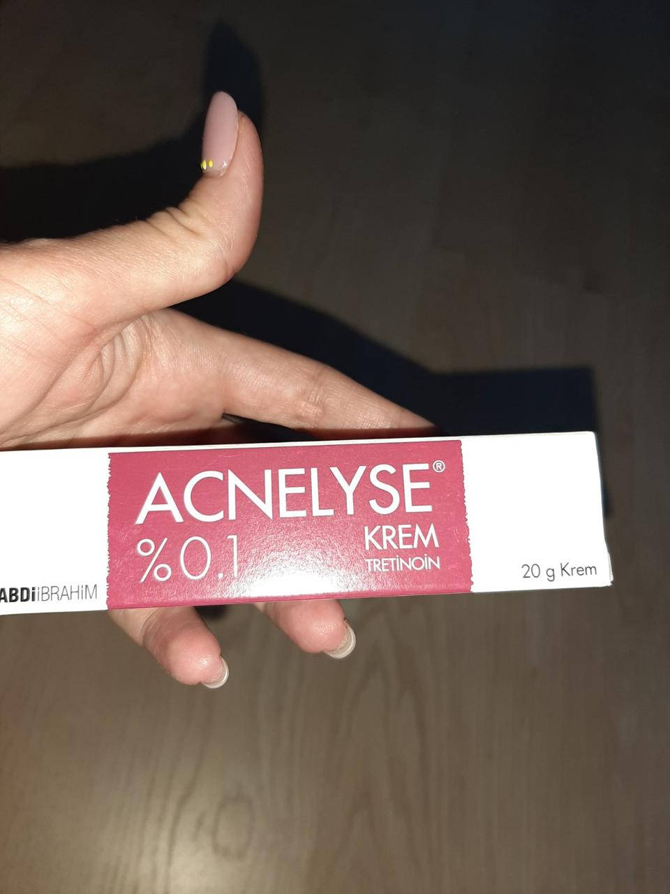 

Третиноин ретинол, Acnelyse 0,1% tretinoin объем 30 грамм срок до 05.2025