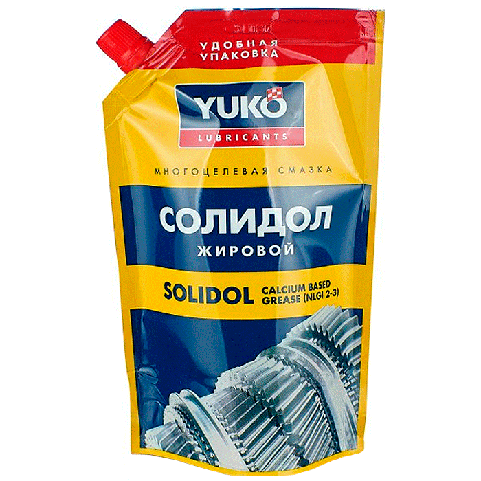 

Смазка солидол YUKO 375г (4820070241402)