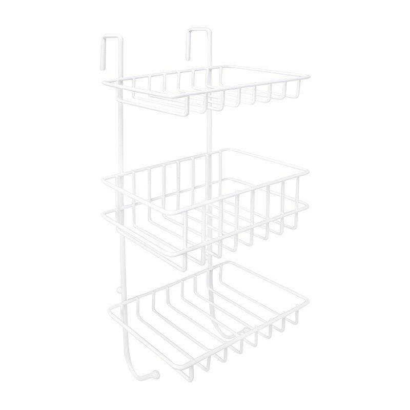 

Полка из проволоки три ярусная белая для душа AWD02081479