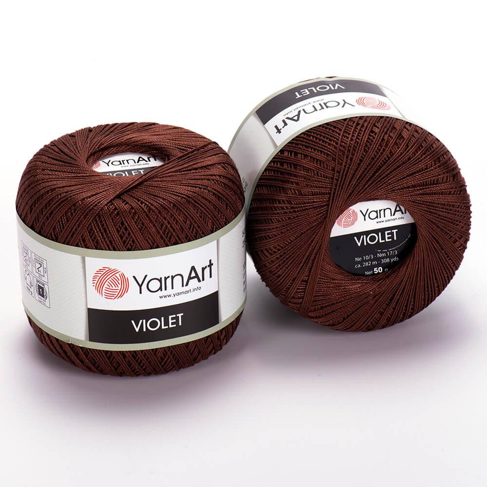 

Пряжа YarnArt Violet 77 шоколад, Фиолетовый