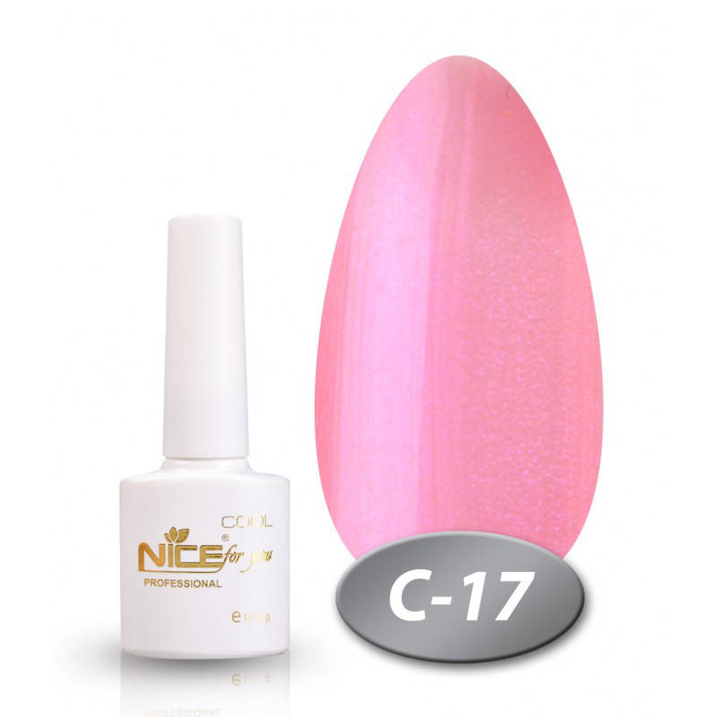 

Гель-лак Nice for You COOL C-017 розовый 8,5 мл
