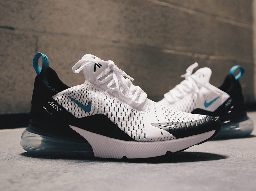 

Кроссовки Nike Air Max 270 “Teal” "White/Dusty Cactus-Black", Разные цвета