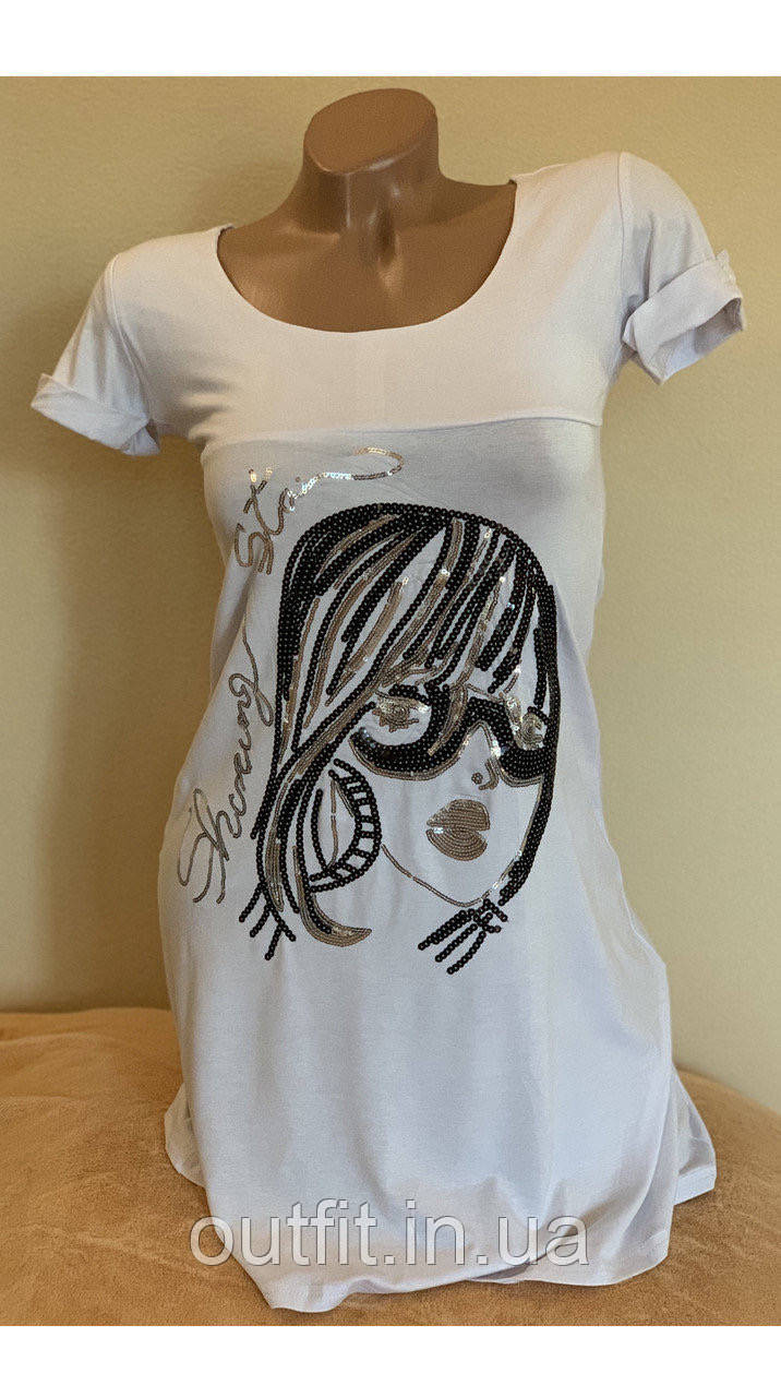 

Платье туника женская летняя молодёжная летняя