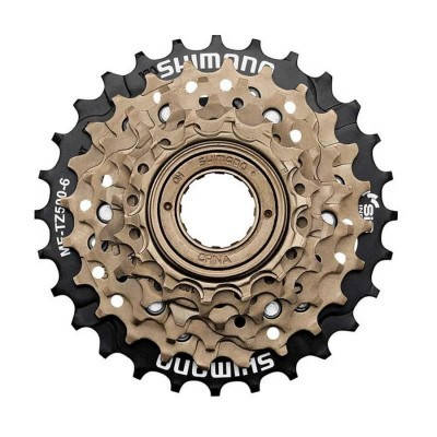 

Кассета трещотка Shimano MF-TZ500 6sp, коричневый (MF-TZ500-6)