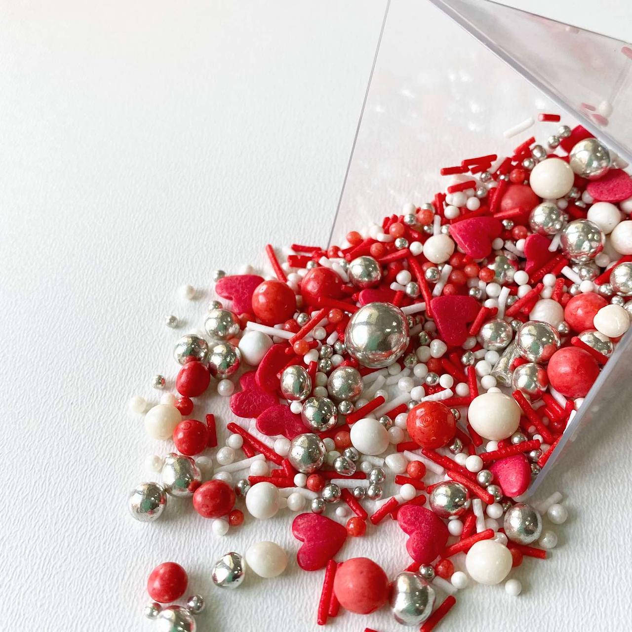 

Посыпка сахарная для кондитерских изделий Микс Веселый Купидон