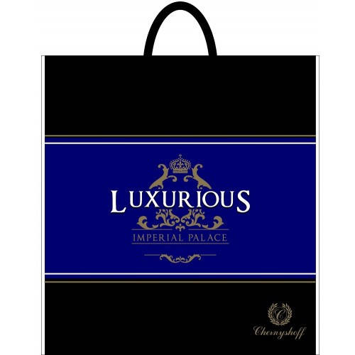 

Полиэтиленовый пакет с пластиковой ручкой 400*420 мм Люкс