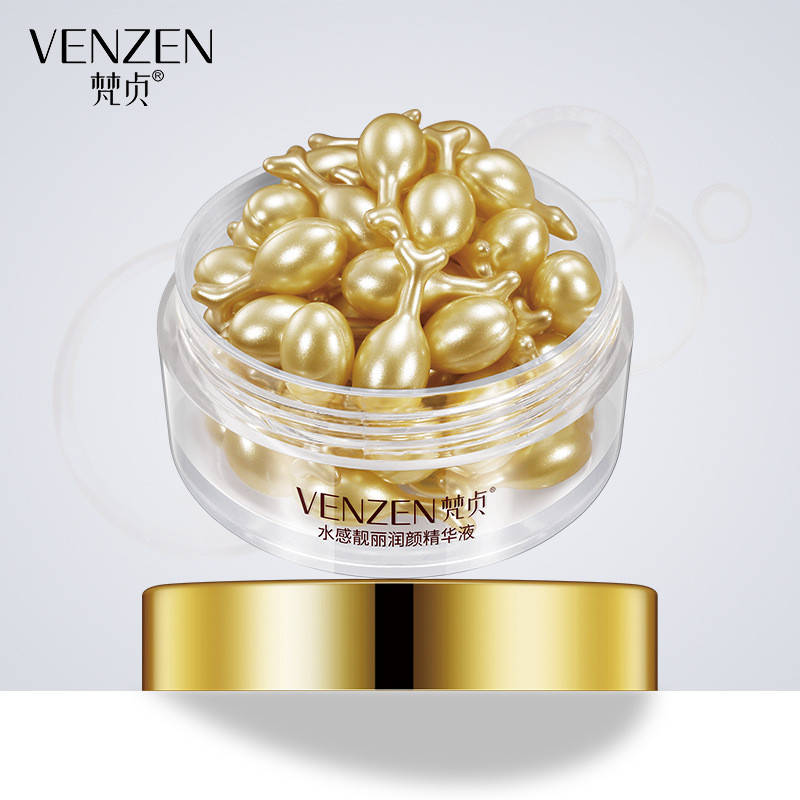 

Сыворотка для лица в капсулах увлажняющая VENZEN Bright Collagen (30г)