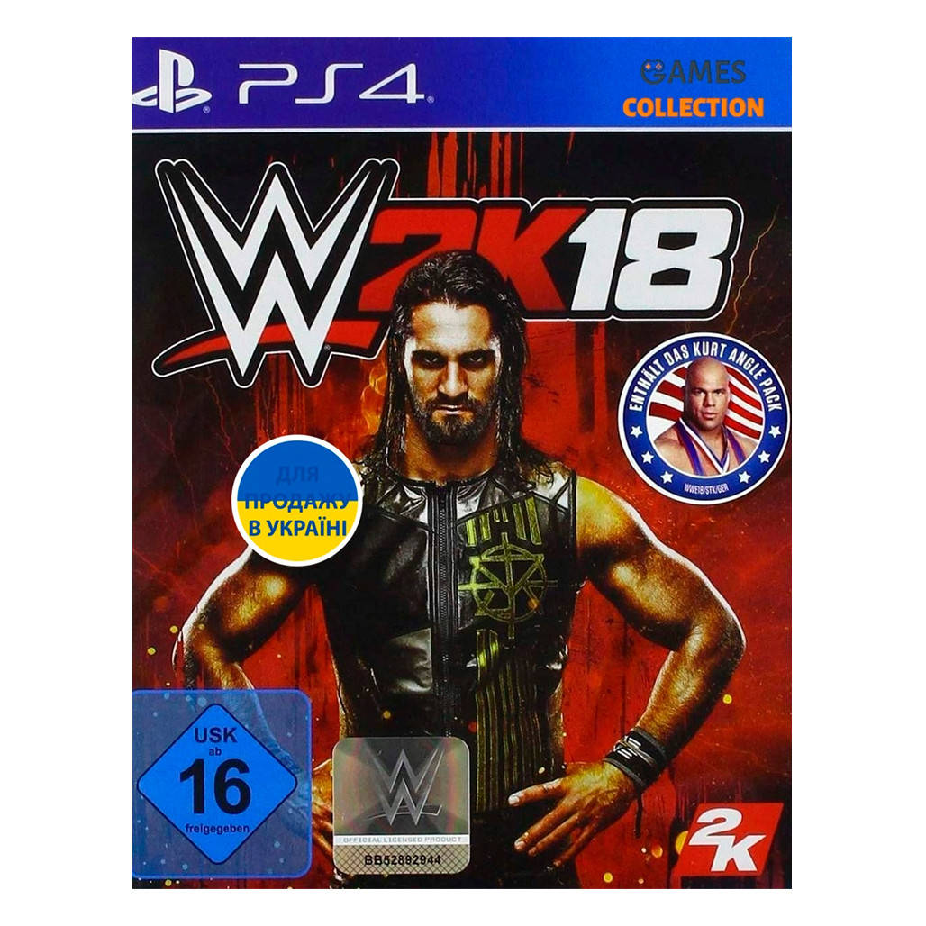 

Игра WWE 2K18 для PS4 (английский язык) [63773]