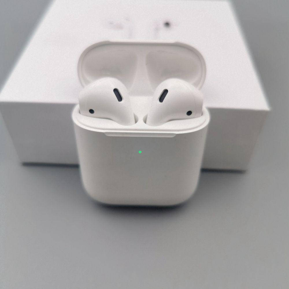 

Беспроводные наушники Airpods 2 1:1 как оригинал + Чехол в подарок Гарантия, Белый