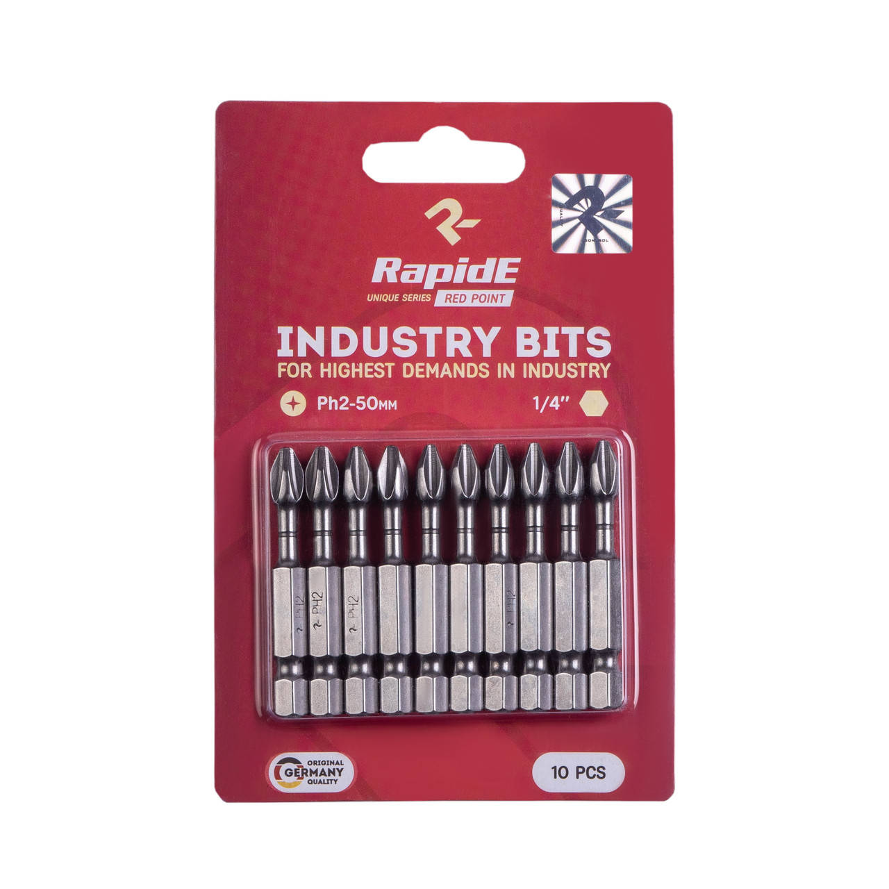 

Бита Rapide PH2-50mm Red Point®