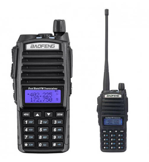 

Портативная рация Baofeng UV-82 + гарнитура
