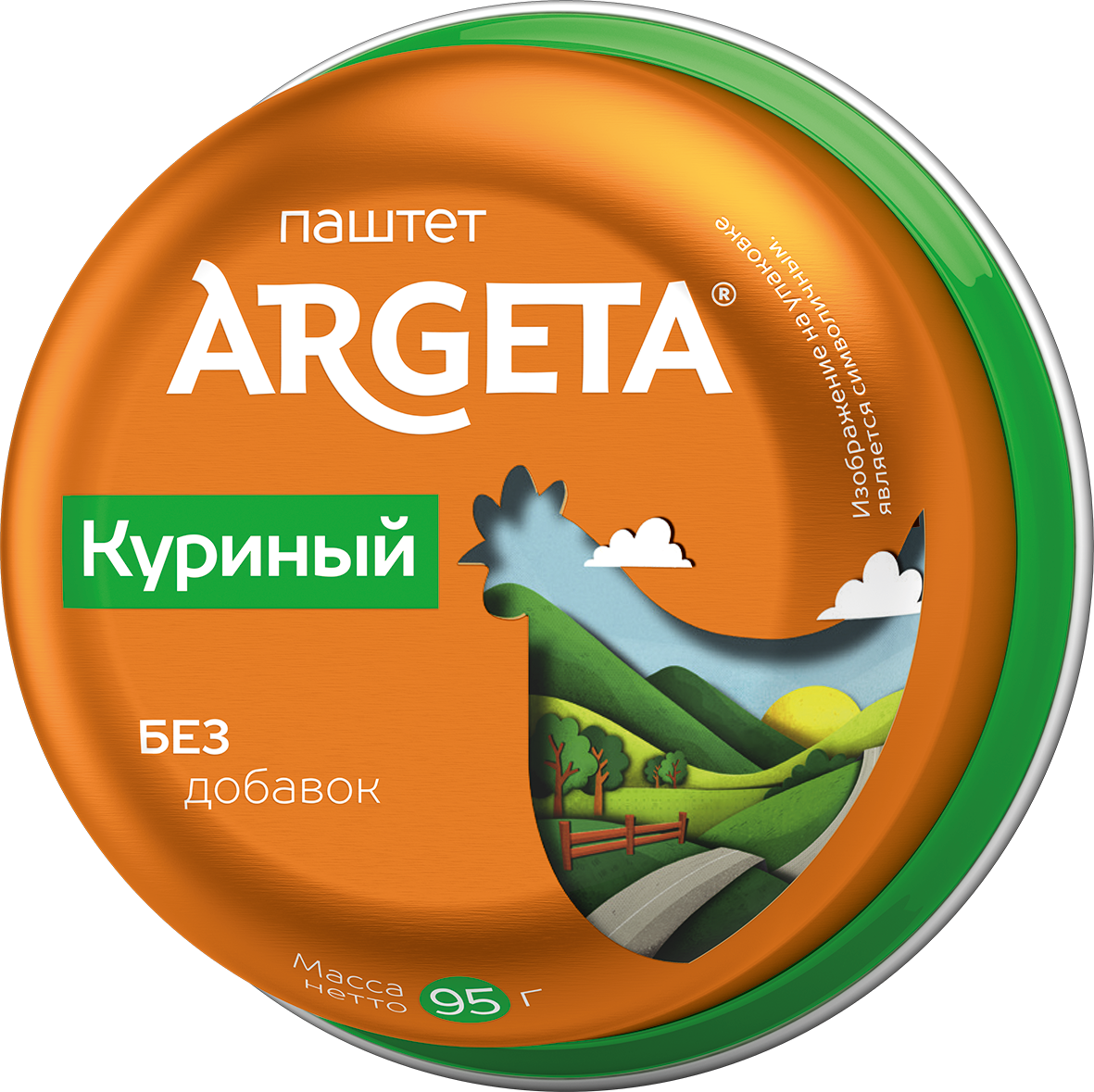 

Паштет из мяса курицы Argeta, 95г