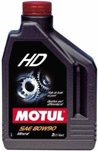 

Трансмиссионное масло MOTUL HD SAE 80W90 для МКПП и мостов 2л