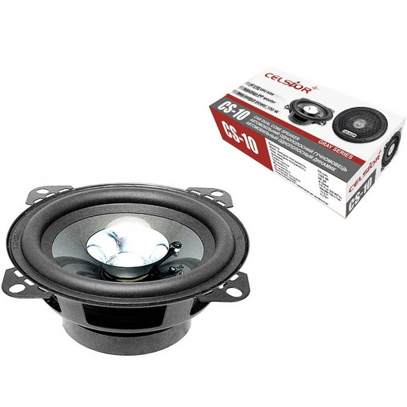 

Автомобильная акустика Celsior CS-10 коаксиальная 4"(10см)