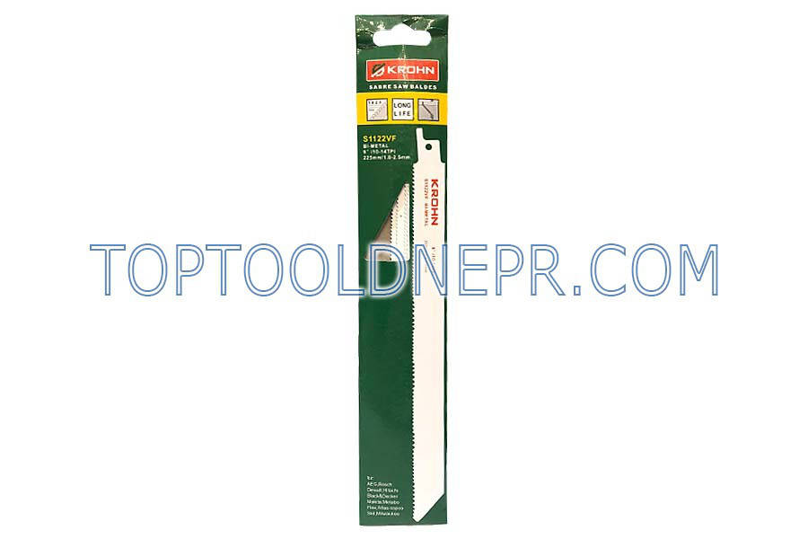 

Пильное полотно для сабельной пилы KROHN 1122VF