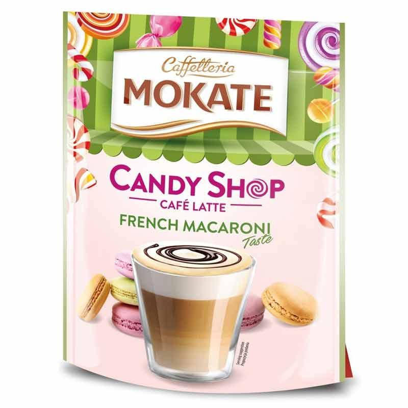 

Капучино Mokate Caffetteria Candy Shop Cafe Latte French Macaroni, 110г.