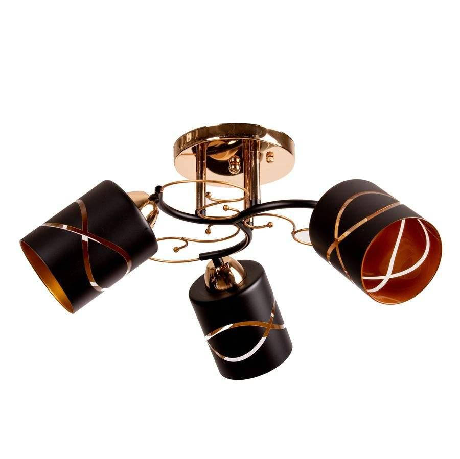 

Потолочная люстра на три плафона