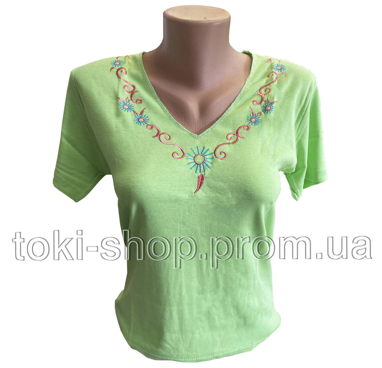 

Женская футболка Zeliha Турция Салатовый, 3XL