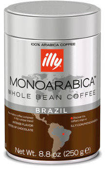 

Кофе в зернах ILLY Monoarabica Brazil 250г ж/б