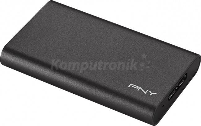 

Диск внешний PNY Elite 480GB SSD black