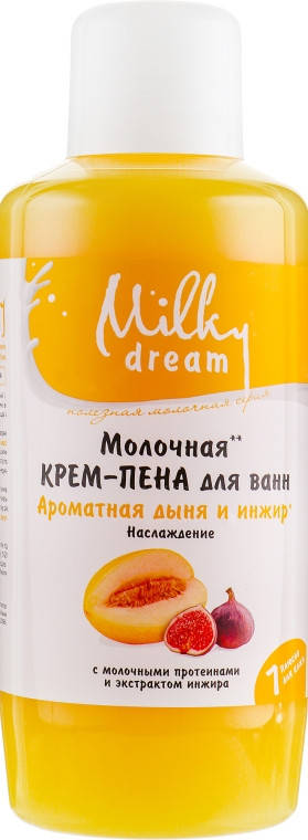 

Milky Dream Крем-пена для ванной "Дыня-Инжир" 1000мл