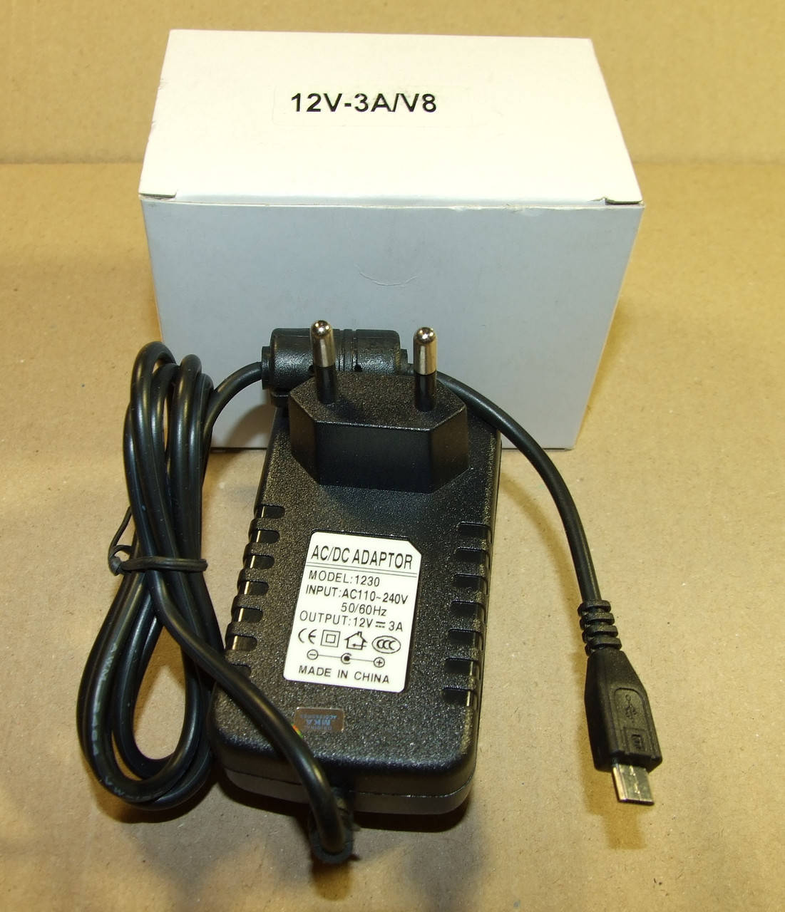

PS025 micro USB 3A 12в Блок живлення Зарядний пристрій Блок питания Зарядное устройство