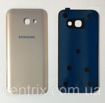 

Задняя крышка для Samsung A520F Galaxy A5 (2017), золотистая, оригинал, Золотистый