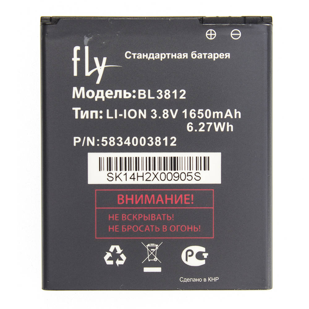 

Аккумулятор AAAA-Class Fly BL3812 / IQ4416